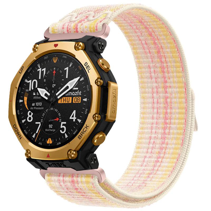 20mm/22mm Nylonarmband für Amazfit T-Rex3 Pro 44/48mm Geflochtenes Armband für Amazfit /Active 2 quadratisch/Bip 6/Balance 2/Helio Gürtel