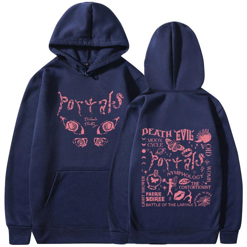 

Melanie Martinez Hoodie 2023 Music Album Portals Hooded Sweatshirts Men s Casual Vintage Long Sleeve Harajuku Hoodies Streetwear S