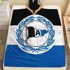 DSC Arminia Bielefeld Tištěná flanelová deka, Vysoká kvalita, Pohodlná pro všechna roční období, Domácí dekorace, Teplo a pohodlí