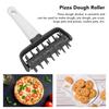 Gear Pizza Rolling Needle Food Grade Pizza Docker Roller Dough Puncher  Kitchen Baking Tool