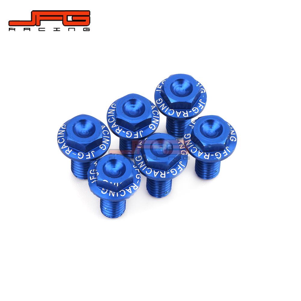YZ125/YZ250/YZ250F/YZ450F Off-Road Motorcycle Fender Screws for Modifications