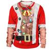 Funny Christmas Sweater Men Women Pullover Xmas Sweatshirt Ugly Graphic Y2k Sweatshirts for Holiday Party Loose Men's Clothing