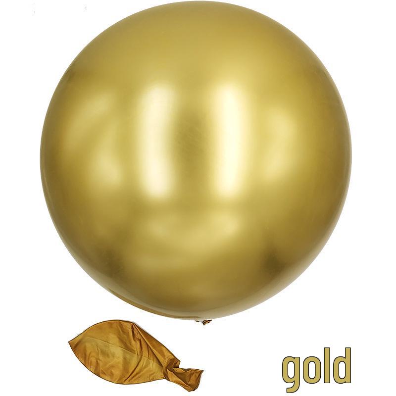 Mixed Metal Balloons: 5, 10, 12, 18, 36-Inch Party Decorations