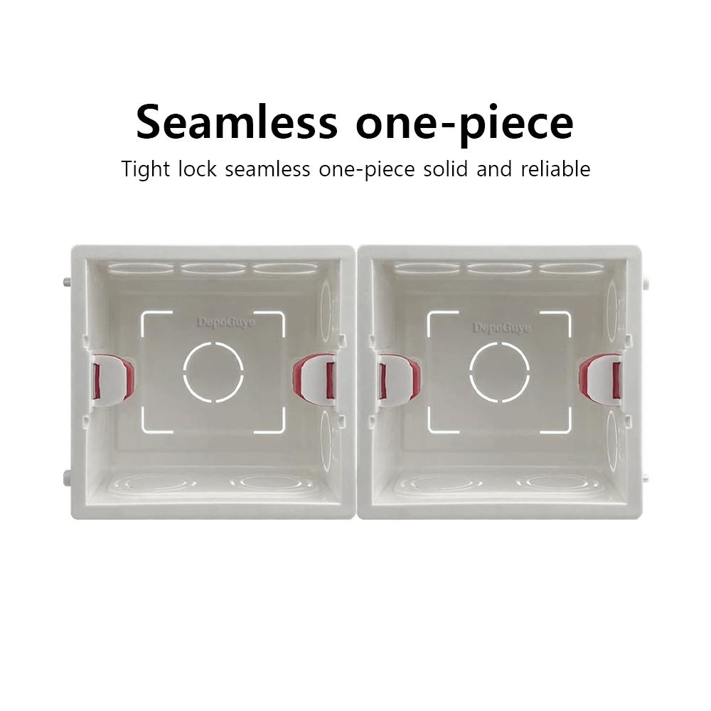Model 86 General Electric Mounting Box, Switch Socket Junction Box Hidden Inside Mounting Box, Electrical Socket and Accessories