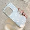 Simple Blue Flower Case for iPhone 17 iPhone 17 Pro Max