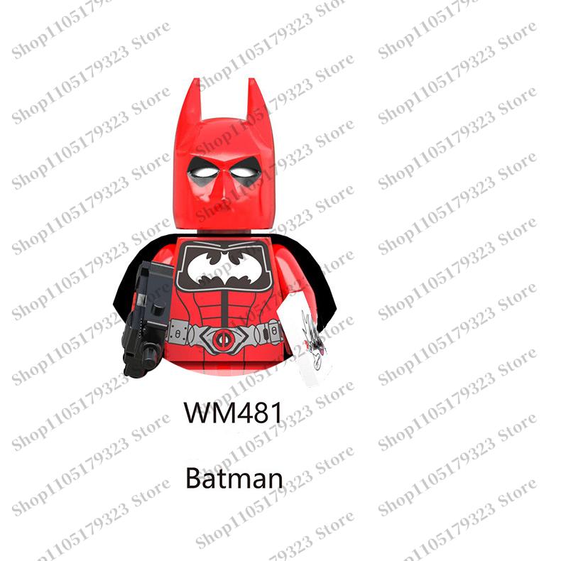 Hot toy dolls building block Mini action Superhero The Flash Superman Brick block toys children's toys gifts