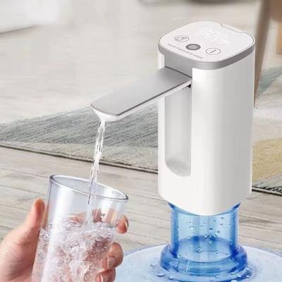 LED Display Water Bottle Pump Foldable Electric Quantitative Wine Dispenser Automatic Intelligent Water Dispenser Rental House