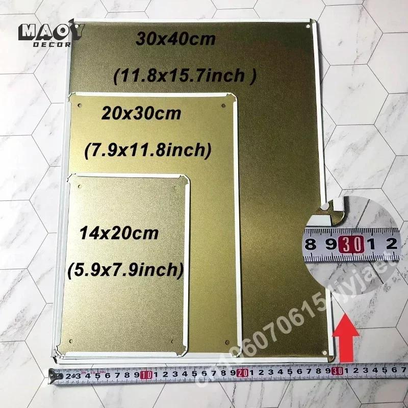 Fun Cattle Iron Plate Poster Farm Metal Tin Sign Pet Shop Garden Hanging Paintings Cute Cow Pattern Home Wall Decoration Plaque