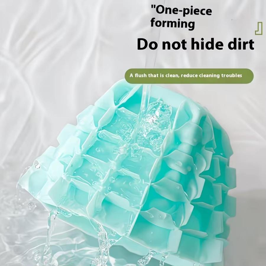 Silicone Ice Cup Mold, Cylinder Ice Cube Maker, Easy Release Freezer Ice Mold for Cocktails & Iced Drinks