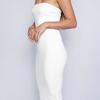 Women Sleeveless Off Shoulder Strapless Bodycon Long Maxi Evening Party Dress