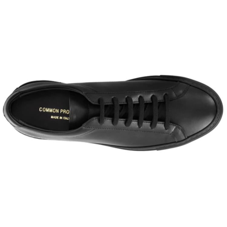 New COMMON PROJECTS Achilles Low 'All Black' 1528-7547