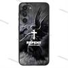 Archangel Michael Cross Phone Case For Samsung Galaxy A20,21s,22,31,32,52,53,72,73,80,91 Soft Liquid Silicone Black Cover