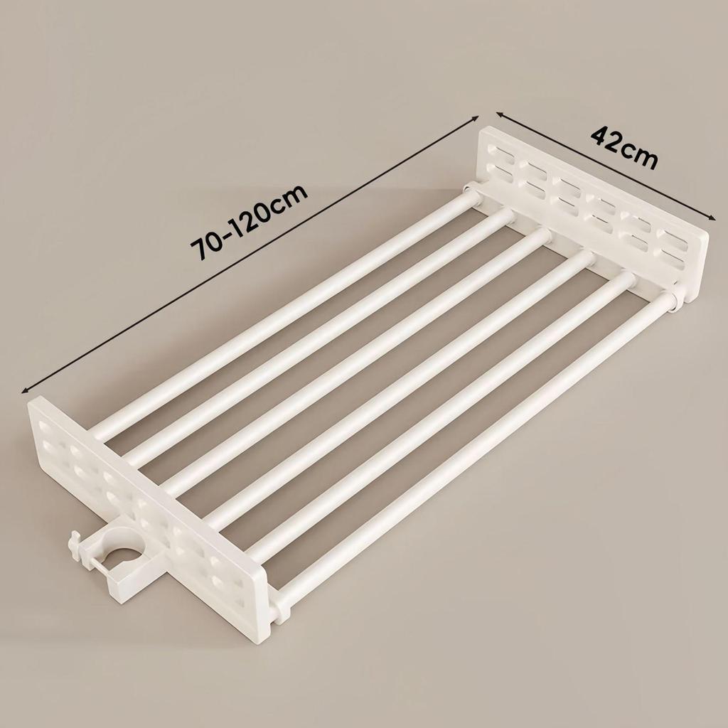 Extra Thick Walk-in Closet Floor-to-Ceiling Clothes Rack
