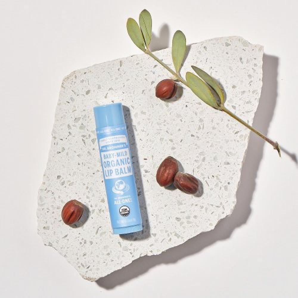 Dr.bronner S [3pack] Baby Mild Organic Lip Balm 4g