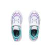 Li Ning Kids Sports Lifestyle Series Light Aurora Light Foam Non-Slip Shock Absorbing Casual Shoes Kids Casual Shoes Light-Blue Purple YKCQ274-44
