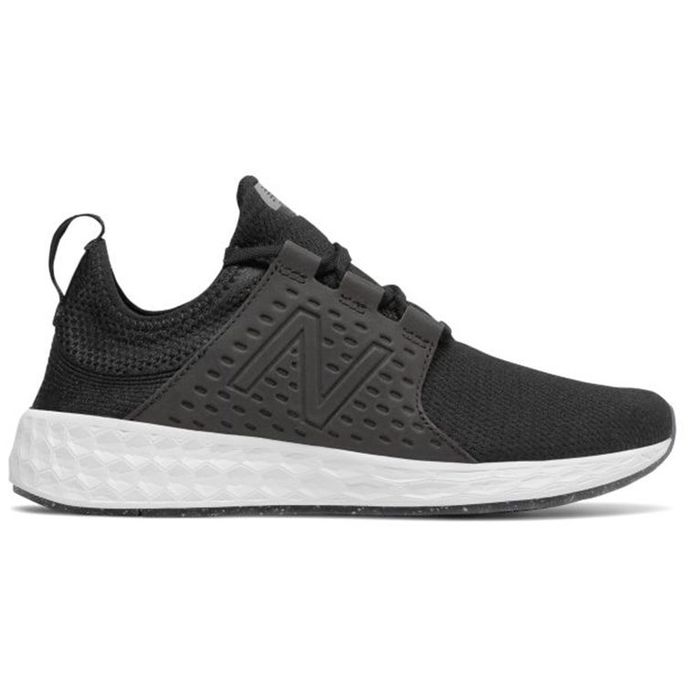 New Balance Nb 680 V3 Fresh Foam Cruz Comfortable Sports Fabric Synthetic Leather Low Top Running Shoes Women Sneaker Black White WCRUZSB