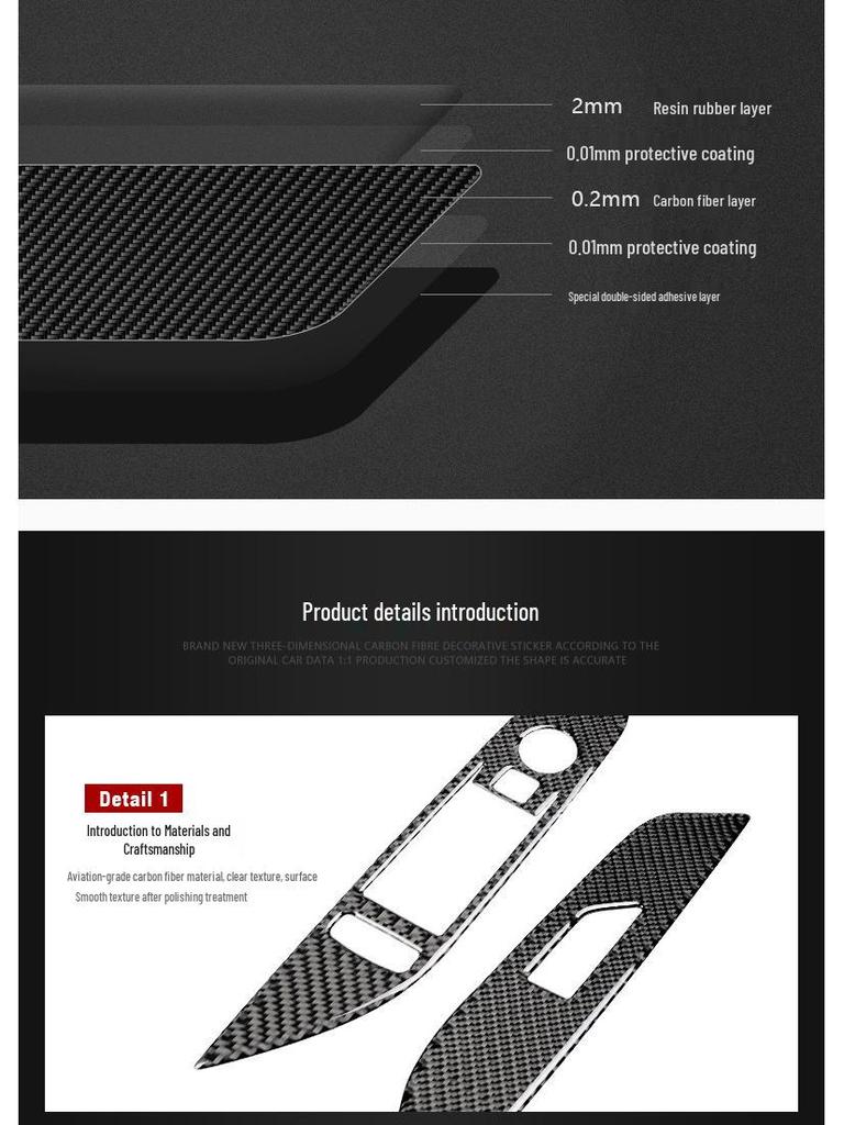 Peugeot 208 Carbon Fiber Epoxy Interior Mod Kit