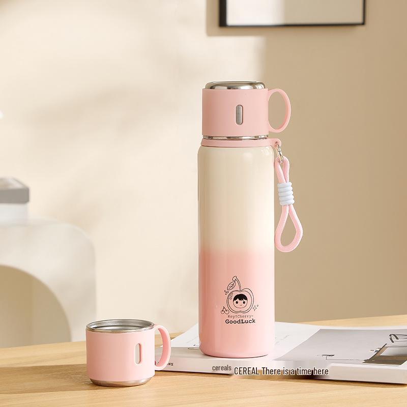 316 Stainless Steel Large Insulated Portable Water Bottle for Outdoor & Home Use