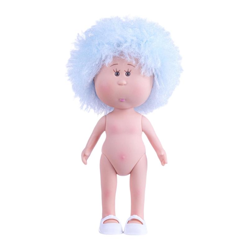 Adorable 24cm Plastic Potato Doll for Kids Creative Play Safe Easy Clean Home Decors Toy for Children Over 3 Years Old