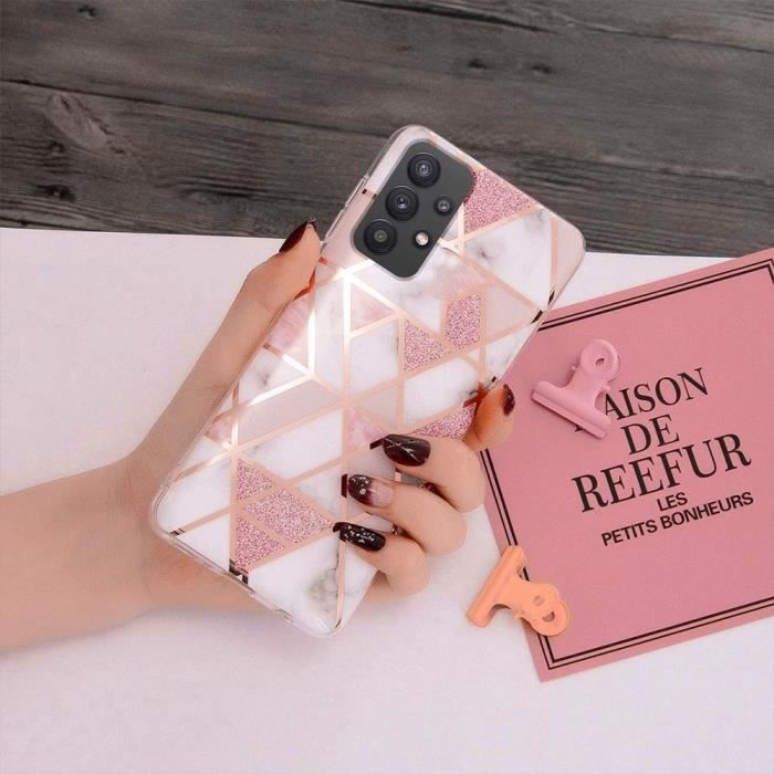 Coque de protection - BOOLING - pour Samsung Galaxy A32 5G - Silicone - Mince - Résistant aux rayures