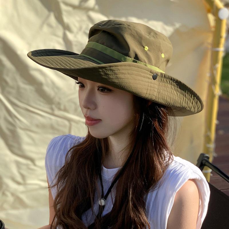 

Summer Outdoor Fisherman Hat, women s Sunshade, Sun Protection, Quick Drying Hiking Hat, Sun Protection, Breathable Hat Adult 56-58cm зелений