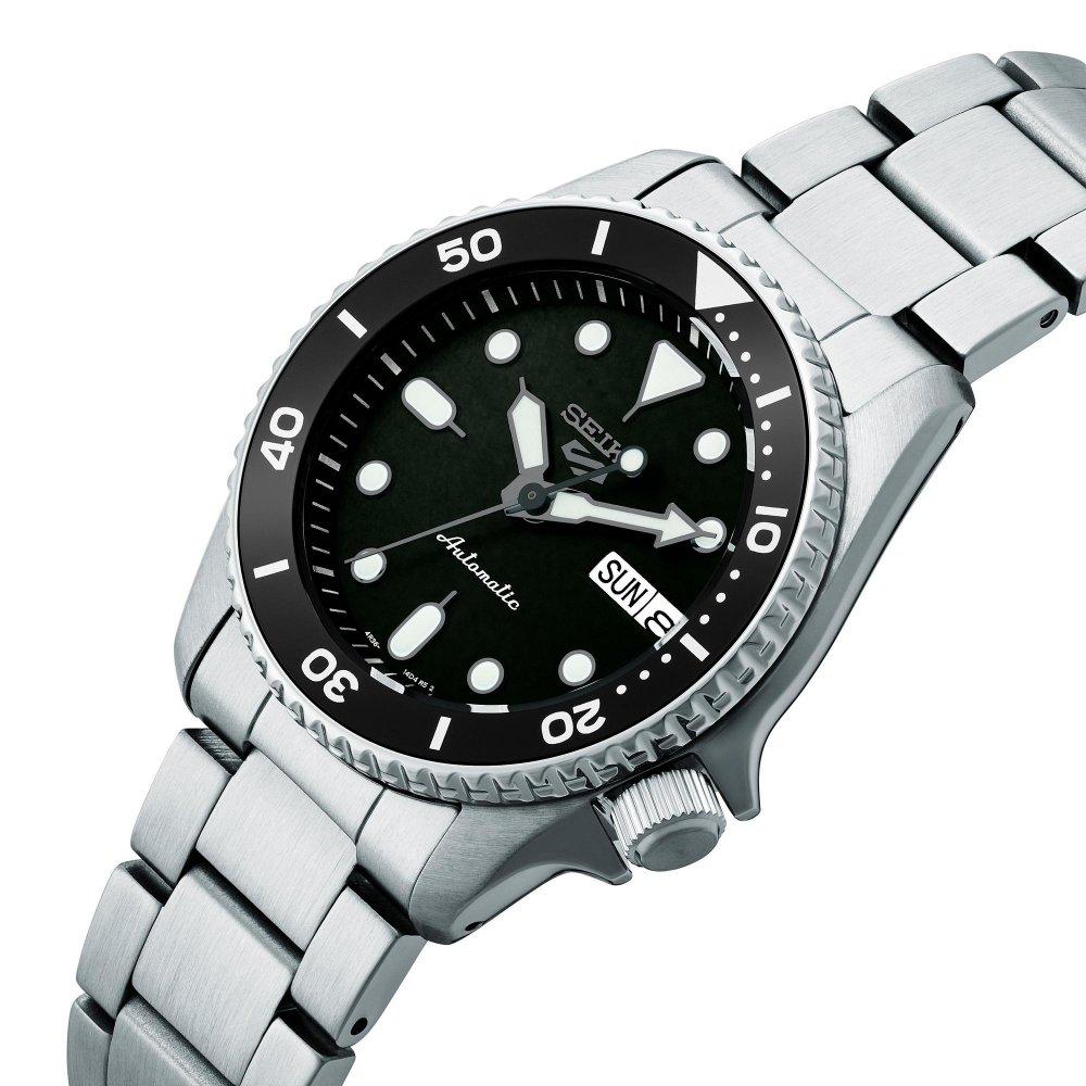 Seiko 5 Sports SRPK29K1 SKX Midi Black Dial Automatic Men's Watch