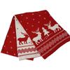 Versatile Selection Christmas Scarf Women's Winter Korean Atmosphere Red Scarf New Warm Knitted Shawl