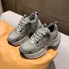 Fashion Casual Fashion Lace Up Sneakers Women's Thick Sole Walking Designer Luxury Warm Women's Shoes Zapatos De Mujer Platform Sneakers