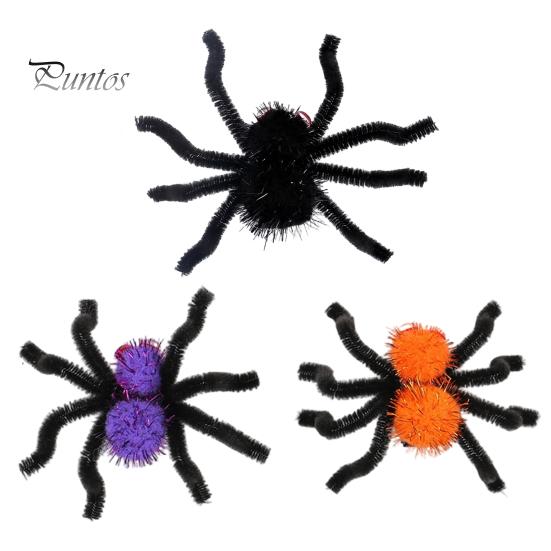 Halloween Hair Accessories Spider Clips for Women Girls, Furry Festival Jewelry Accessories, Spooky Barrettes Costume, Cosplay Party Creepy
