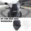 2025-2026 New NT1100 Motorcycle Front Windshield Deflector For Honda NT 1100 Windscreen Wind Deflector Heightened Wind Screen