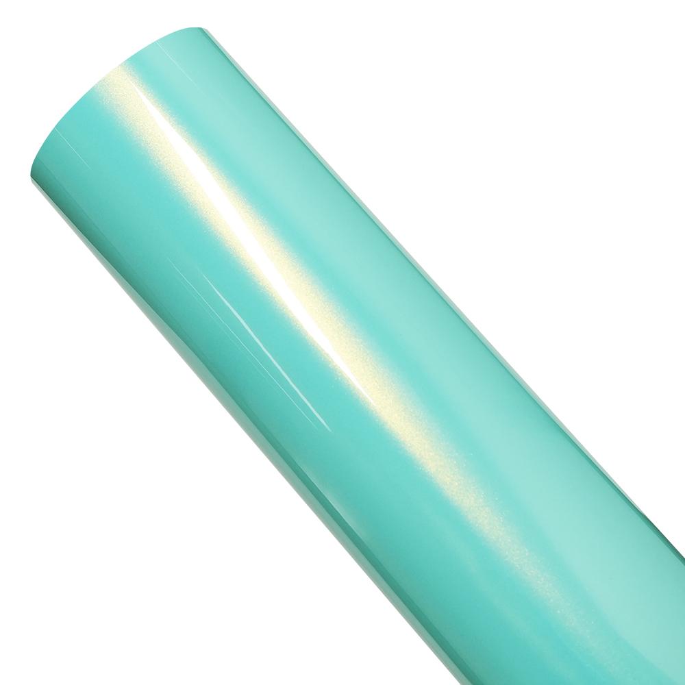 Car Stickers Iridescent Coral Vinyl Wrapping Film Waterproof Self-Adhesive Wrap Film for Auto Motorcycle Tuning & Protection