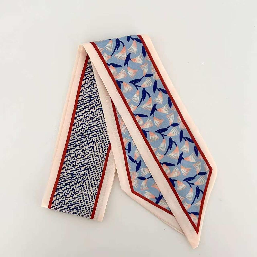 

Long Neck Strap Luxury Hair Band New Silk Scarves 3