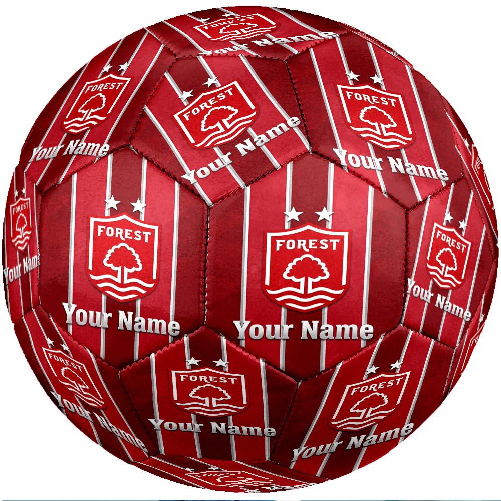 Nottingham Forest FC Fashion Size 5 Football Wearproof Non‑Slip Soccer Ball For Sports Training Entertainment Use