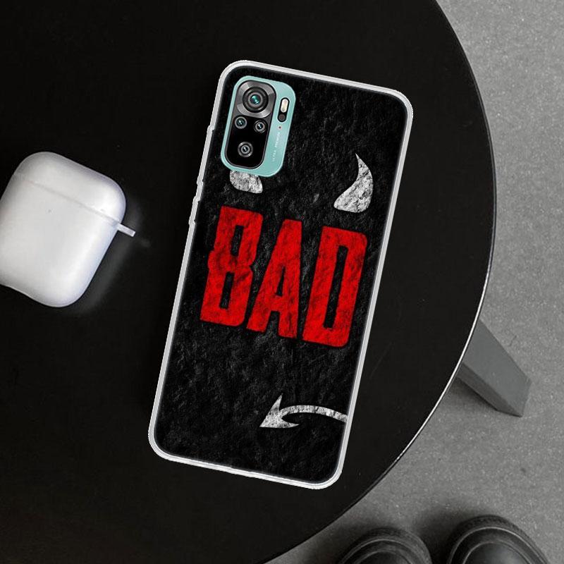 

Чехол для телефона с изображением Дьявола Bad Boy из аниме для Xiaomi Redmi Note 15 14 13 12 11 Pro Plus 14S 12S 11S 11T 11E 10S 10 Индивидуальные Fundas Redmi Note 15 Pro 4G
