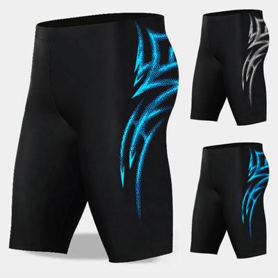 Erkekler erkek mayoları Elastik Yumuşak Hızlı Kuru Nefes Slim Fit Renk Eşleştirme Orta Bel Banyo Boksörler Sörf Su Sporları Yüzme Şort
