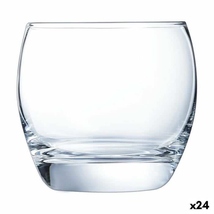 Verre - Luminarc - Salto - Transparent - 320 Ml - 24 Unités - Recyclable
