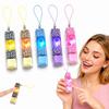 4 Keys Clickable Button Fidget Toy with Colored Lights Stress Releasing Keychain  Adult Toy