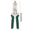 Portable Folding Wire Stripper with Integrated Cutting & Crimping Capabilities Heavy Duty Foldable Wire Stripper 210mm