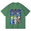 230 Gsm 100% Cotton Dragon Ball V38 Dragons Print Unisex Heavy Cotton T Shirt