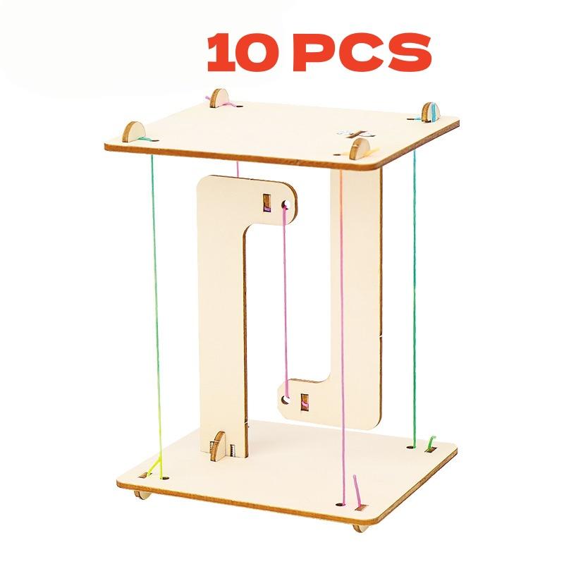 STEM Toys DIY Anti-Gravity Tensegrity Structure Floating Table Wooden Science Physics Building Model Educational Gift for Kids