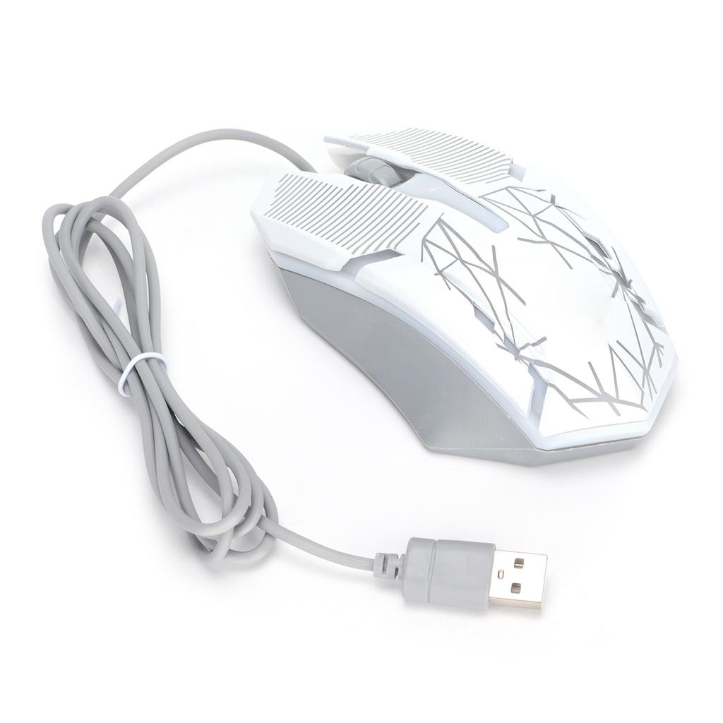 Wired Mouse USB Port Gaming   Business Luminous Optical Computer Accessories