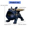 KX4B Big Mouthed Dog Holder Tray, Practical Desk Accessory Storage Compartment Entryway Holder For Everyday Use