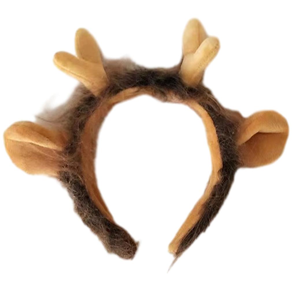 Cute Stuffed Dragon Head Shape Hair Hoop Women Spa Wash Face Makeup Headband for Photography New Year Hair Accessories
