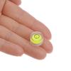uxcell Round Bubble Level, 13x7mm, Mini Circular Bullseye Level for Camera Tripods, Telescopes, Workshops, Turntables, and Picture Frames, Green