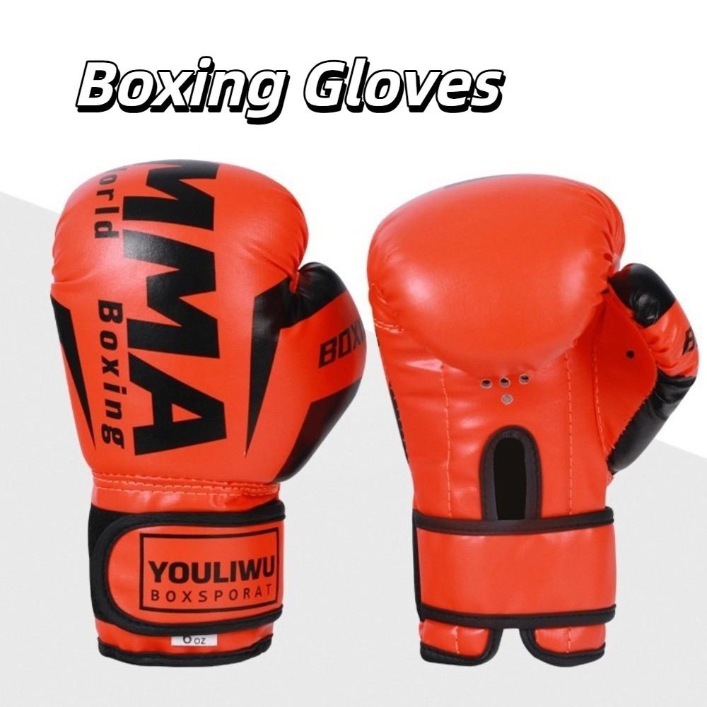 Sponge Padding Kickboxing Gloves Breathable Punching Training Gloves Boxing Gloves Kicking Mitts