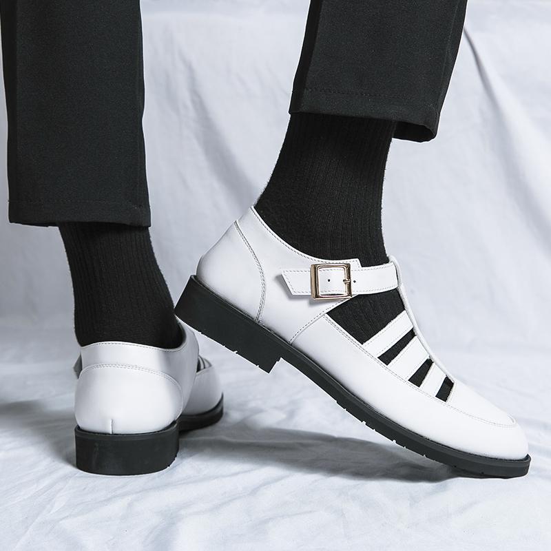 Fashion New Summer Men's Sandals Fashion Designer Style Wedding Office Party Outdoor Activities Walking Breathable Men's Shoes