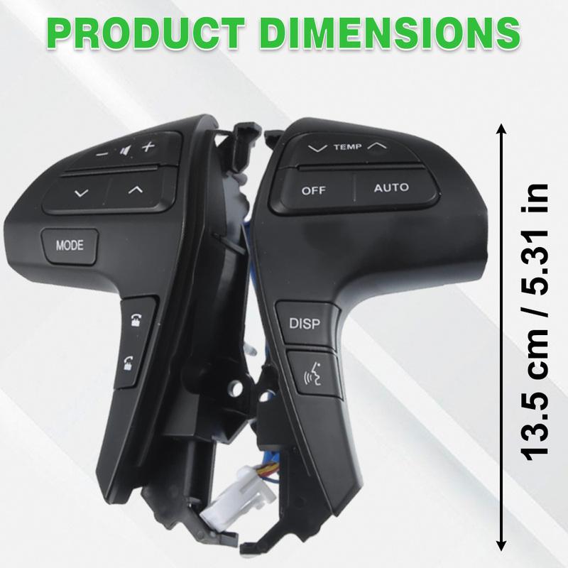 84250-0E220 Auto Steering Wheel Audio Control Button Switch for Toyota Highlander 2009-2012 Hilux 2011-2013