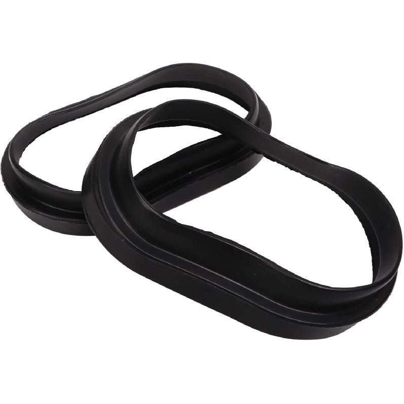 Intake Pipe Seal Boot 2 Pcs Air Intake Tube Duct Rubber Boot Inlet Pipe Seal Replacement for GSXR 600 750 1000