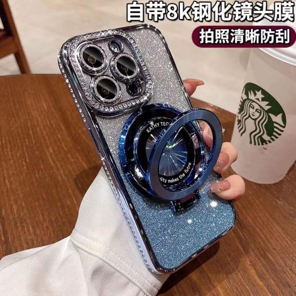For IPhone 17 ProMax Luxury Diamond Goddess for Apple 16/14/15 Phone Case Ins Trendy Anti Drop Cover