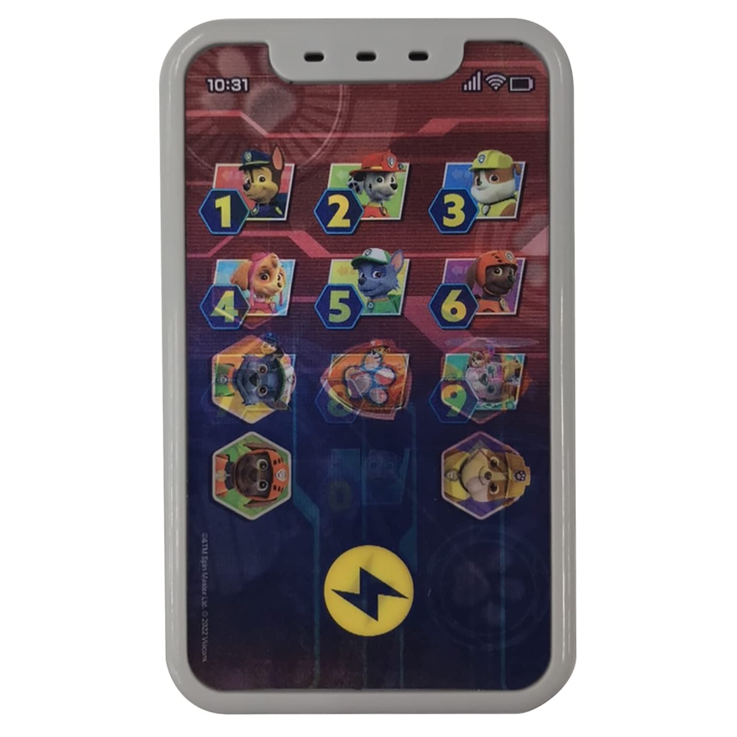 

Говорящий сенсорный телефон Maruka Paw Patrol, развивающая игрушка, возраст 190868 3+